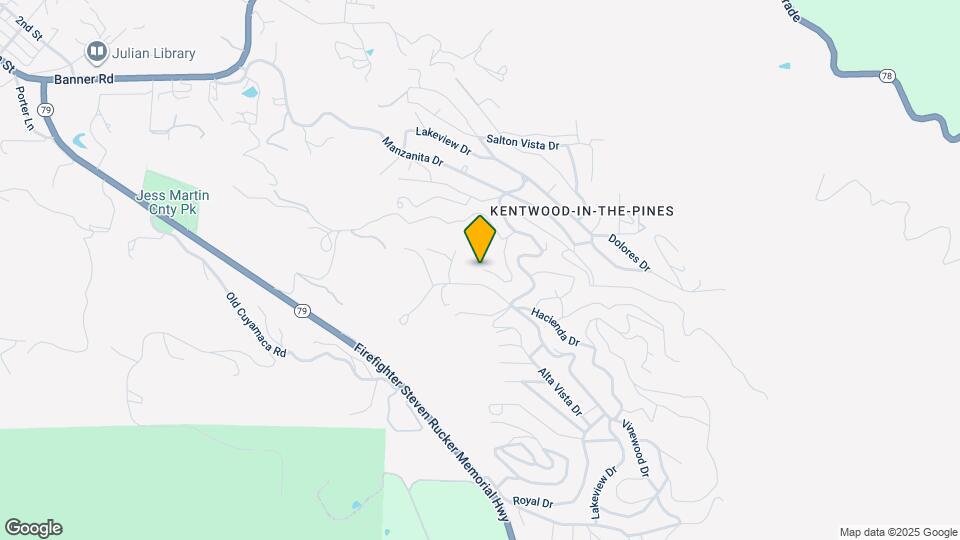 3247 Canyon Dr Map and Location Details