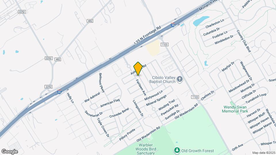 752 Clearbrook Ave Map and Location Details