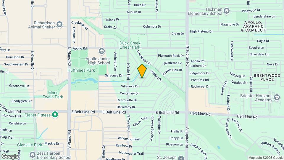 207 Hemlock Dr Map and Location Details