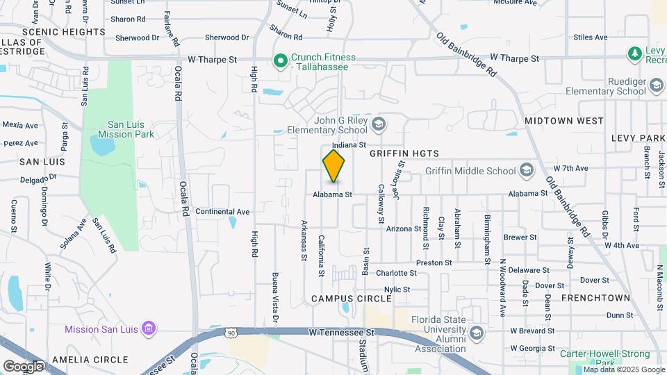 1408 Colorado St Map and Location Details