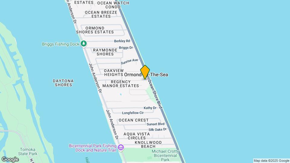 2220 Ocean Shore Blvd Map and Location Details