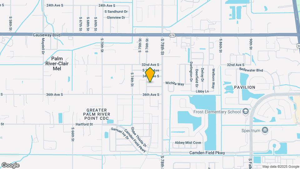 7604 S 35th Ave Map and Location Details