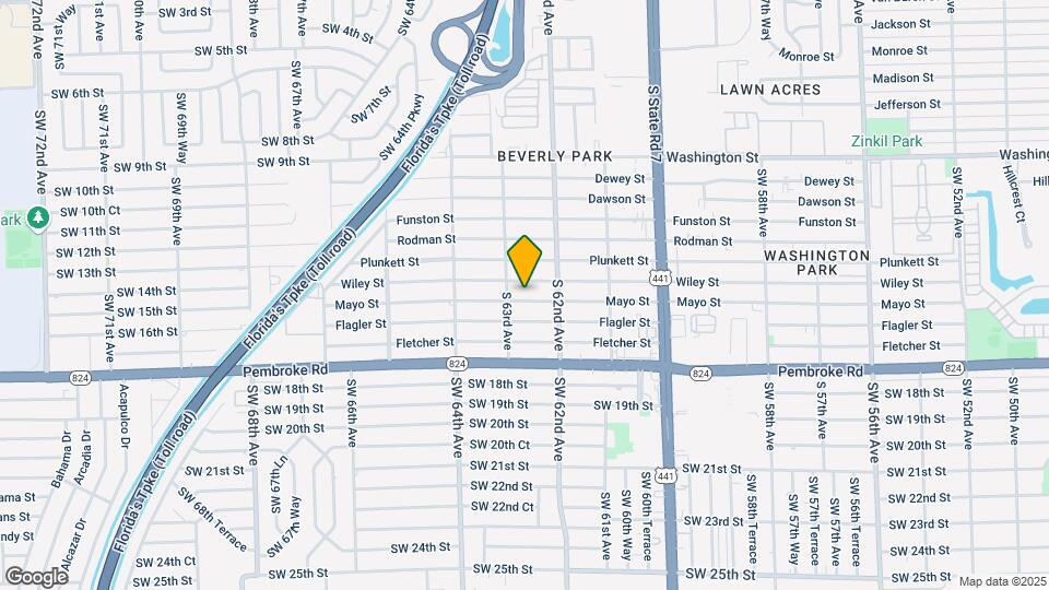 6231 Mayo St Map and Location Details