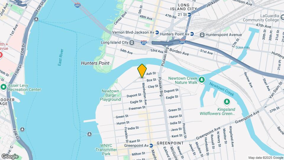 1139-1141 Manhattan Ave Map and Location Details