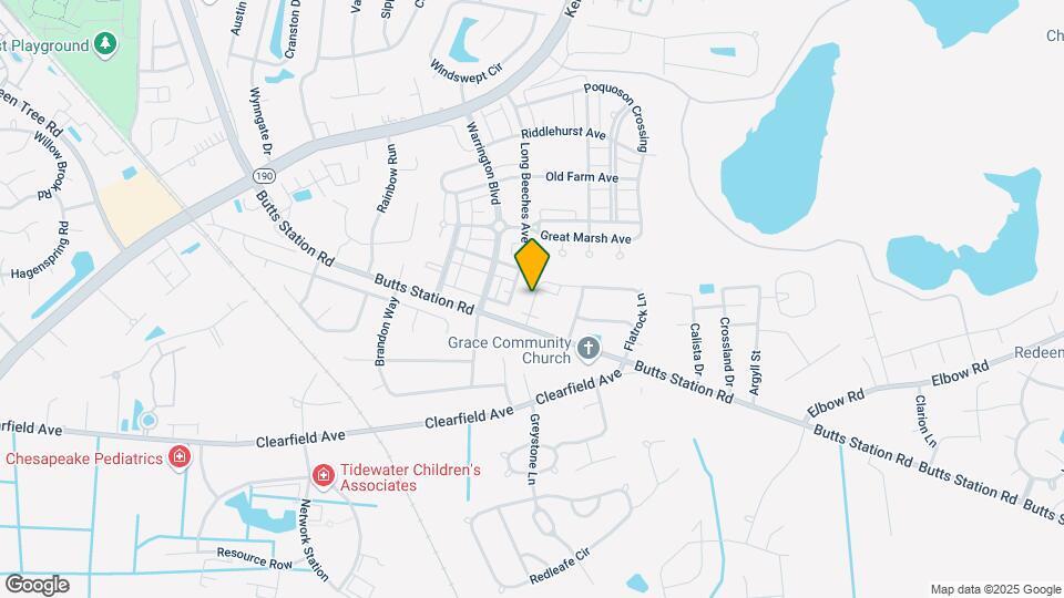 727 Flatrock Ln Map and Location Details