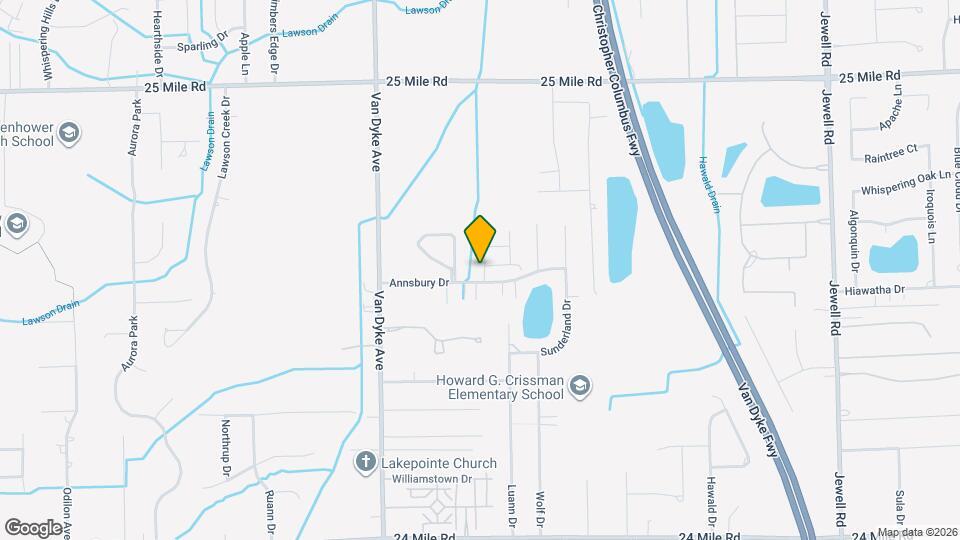 54177 Baypoint Dr Map and Location Details