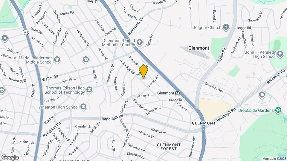 12609 Holdridge Rd Map and Location Details