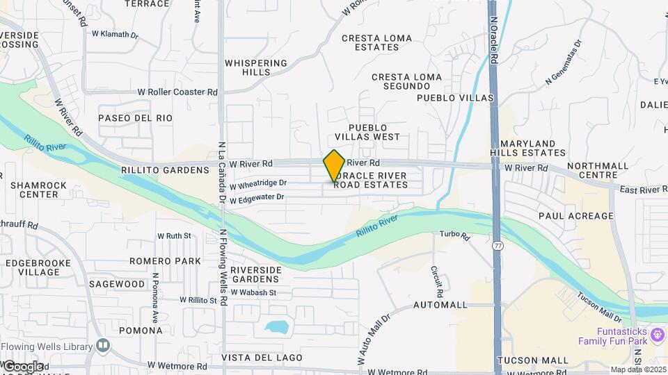 1011 W Wheatridge Dr Map and Location Details