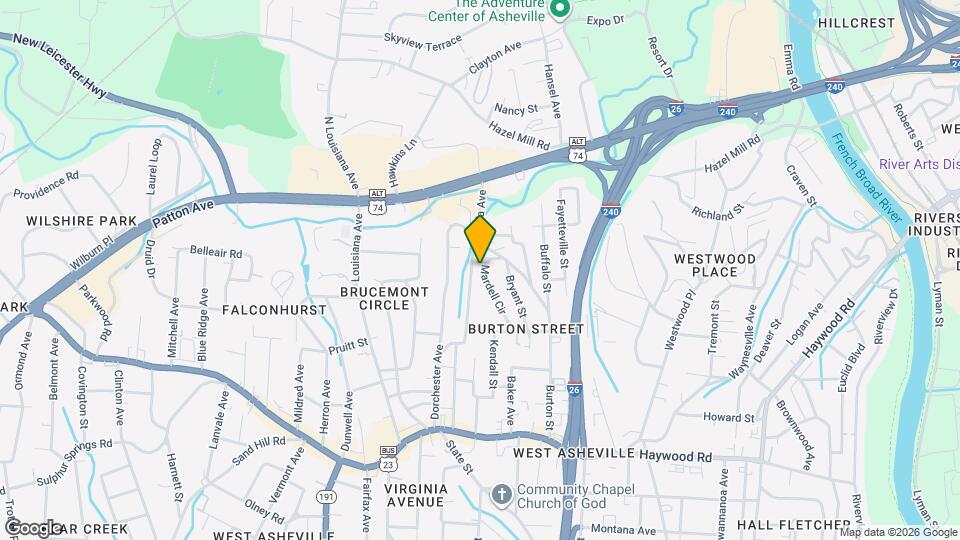 64 Mardell Cir Mapa y Detalles de la Ubicación