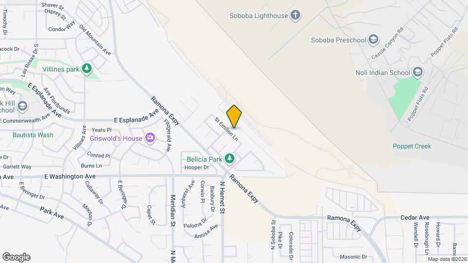 2135 St Emilion Ln Map and Location Details