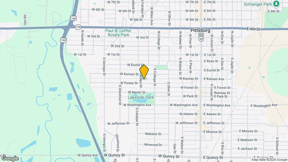 416 W Forest St Map and Location Details