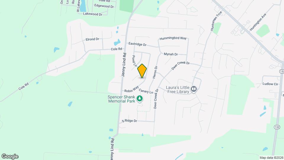 51 Robin Way Map and Location Details