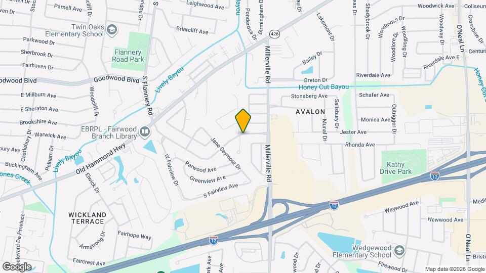 1719 Tallwood Dr Mapa y Detalles de la Ubicación