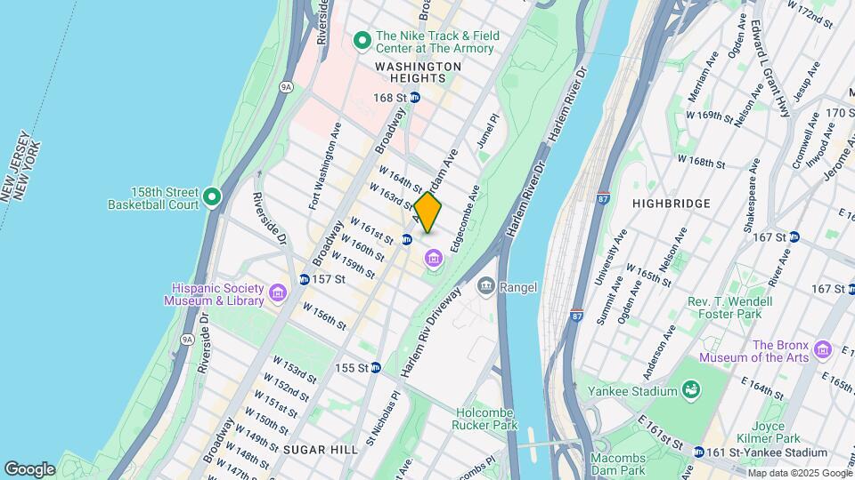 449 W 162nd St Map and Location Details
