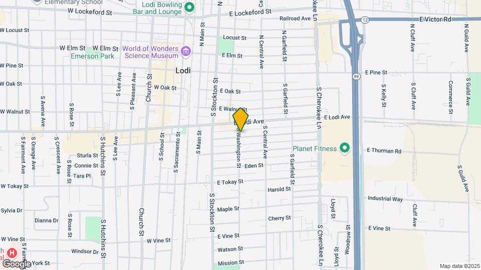 301 Hilborn St Mapa y Detalles de la Ubicación