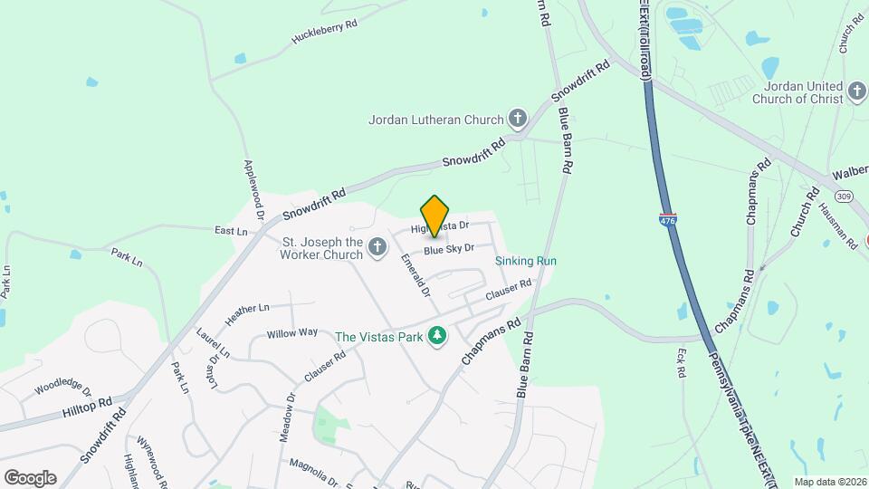 5263 Blue Sky Dr Map and Location Details