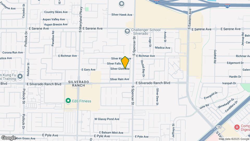 1703 Silver Glen Ave Map and Location Details