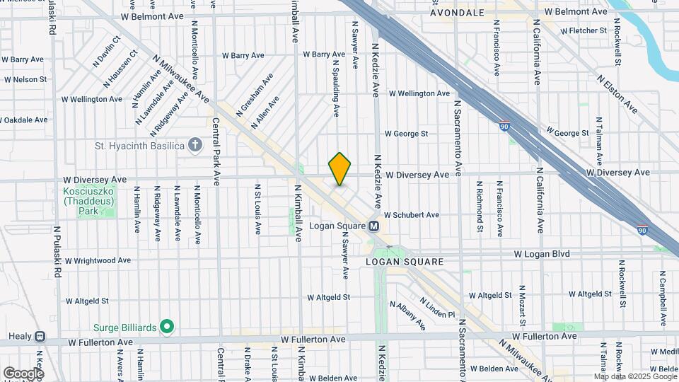 2747 N Spaulding Ave, Unit 1HH Mapa y Detalles de la Ubicación