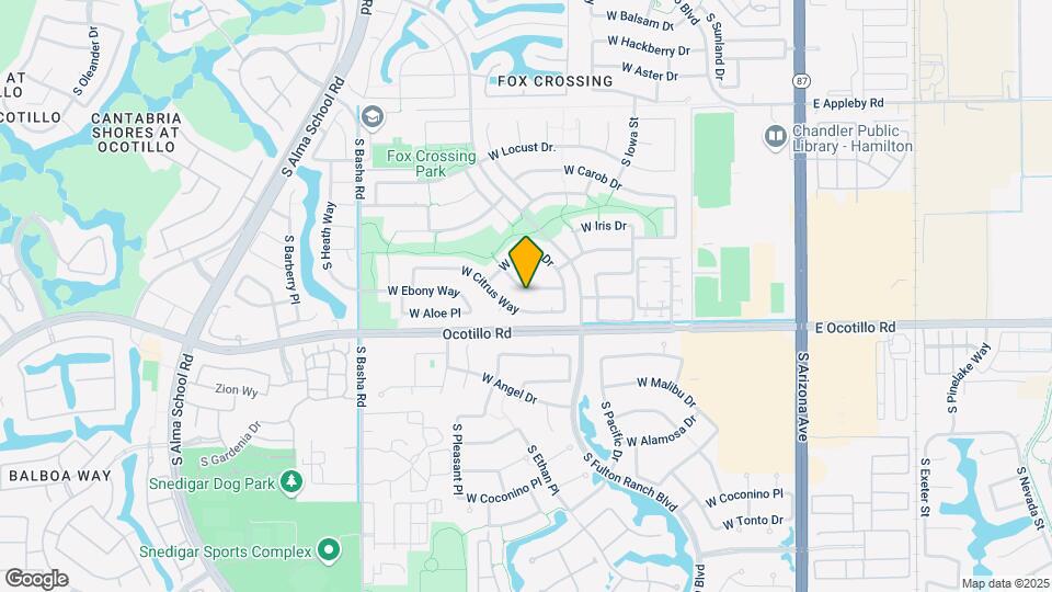 645 W Redwood Dr Mapa y Detalles de la Ubicación