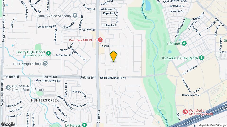 6220 Eldridge Ln Map and Location Details