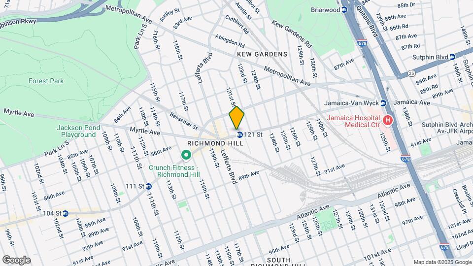 120-15 Jamaica Ave Map and Location Details