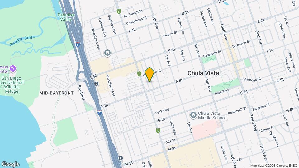 278 Ash Ave, Unit 278 Map and Location Details