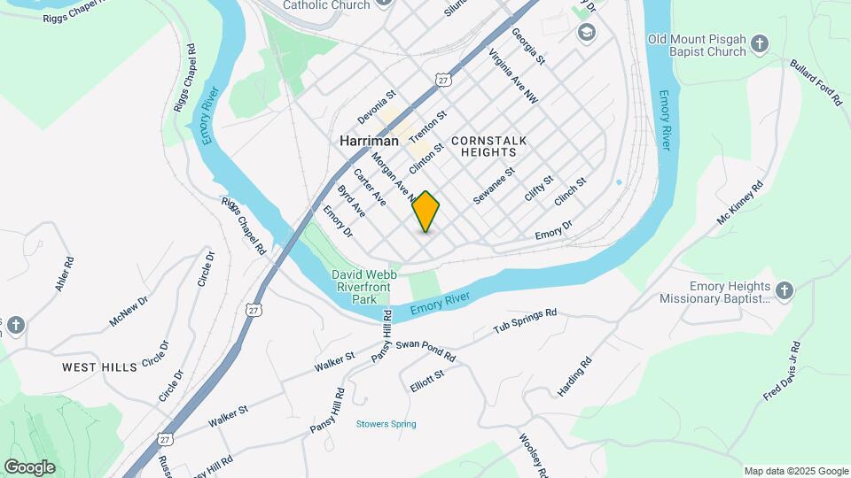 302 Sewanee St Map and Location Details