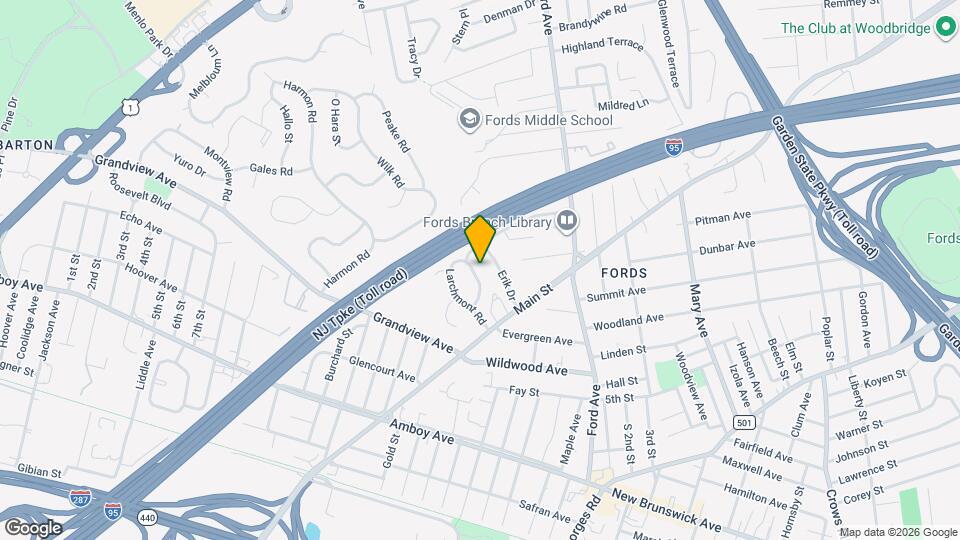 33 Larchmont Rd Mapa y Detalles de la Ubicación