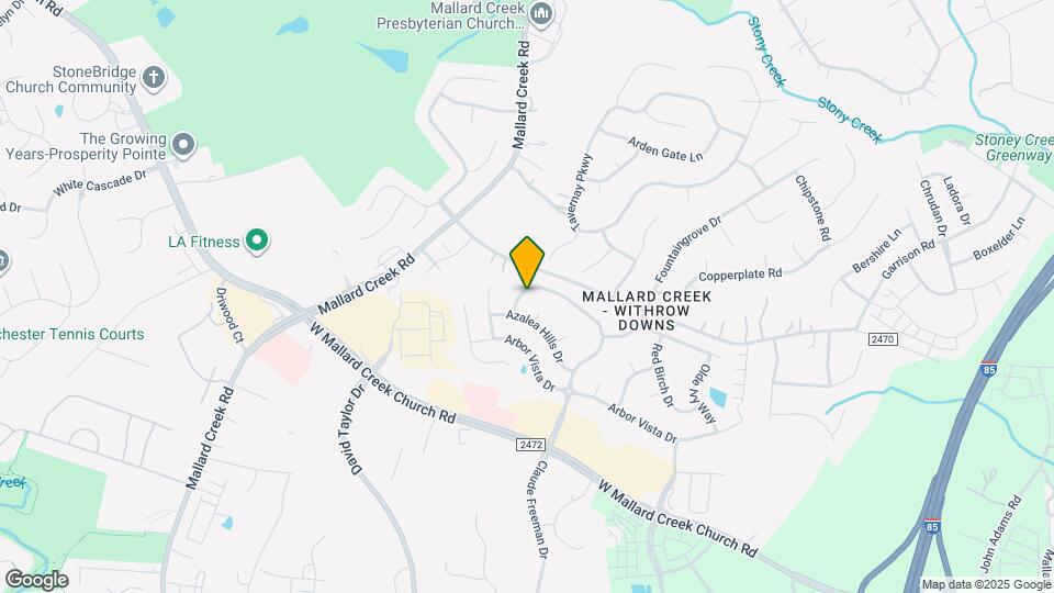 10925 Claude Freeman Dr Mapa y Detalles de la Ubicación