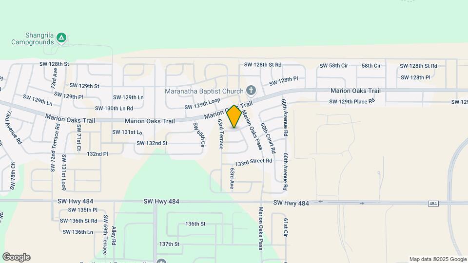 6317 SW 131st St Map and Location Details