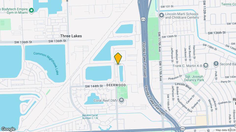 14057 SW 121st Pl Map and Location Details