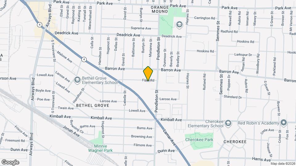 2737 Fizer Rd Map and Location Details