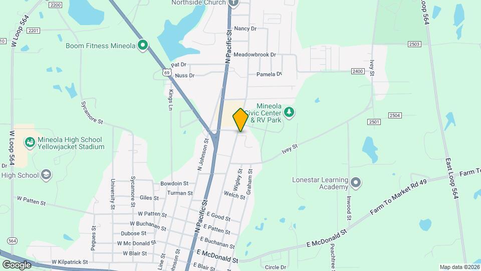 1136 N Newsom St Map and Location Details