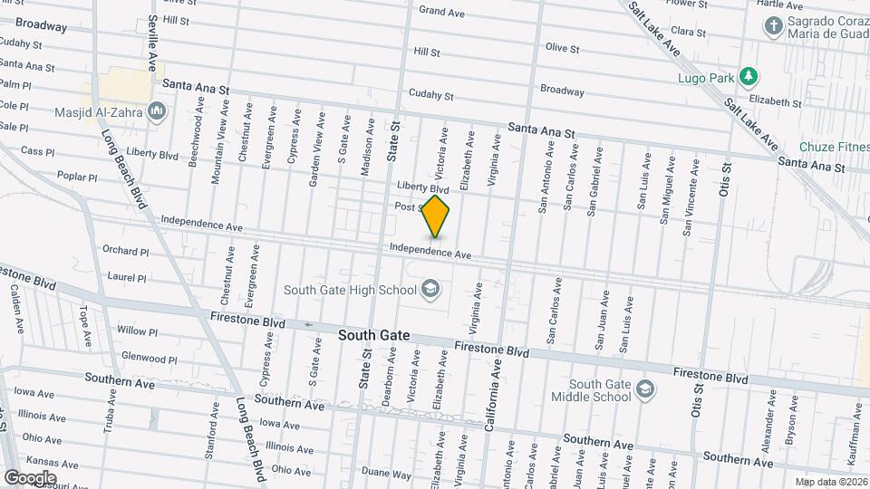 3355 Independence Ave Map and Location Details