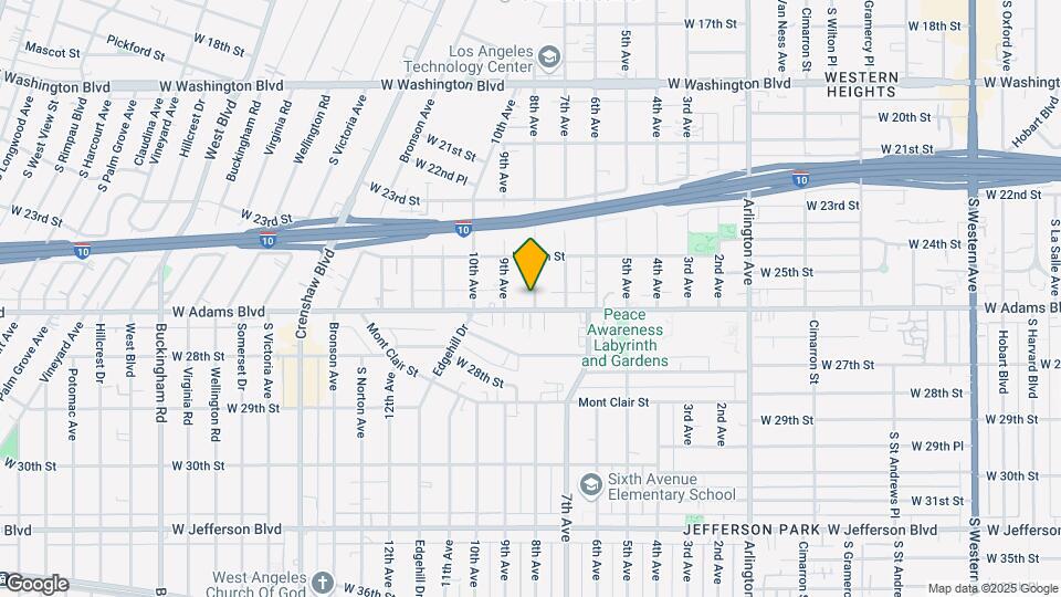 2551 8th Ave Map and Location Details
