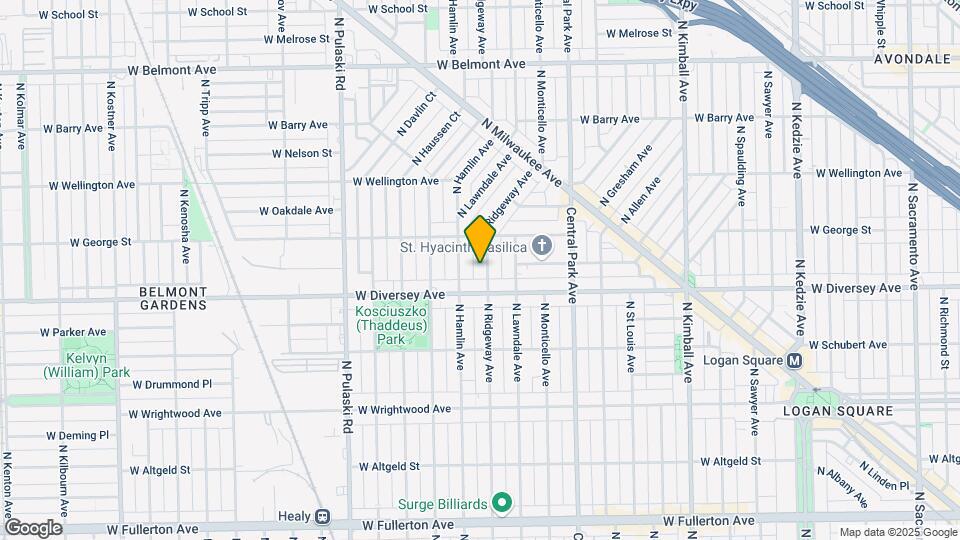 2824 N Ridgeway Ave, Unit 2 Mapa y Detalles de la Ubicación