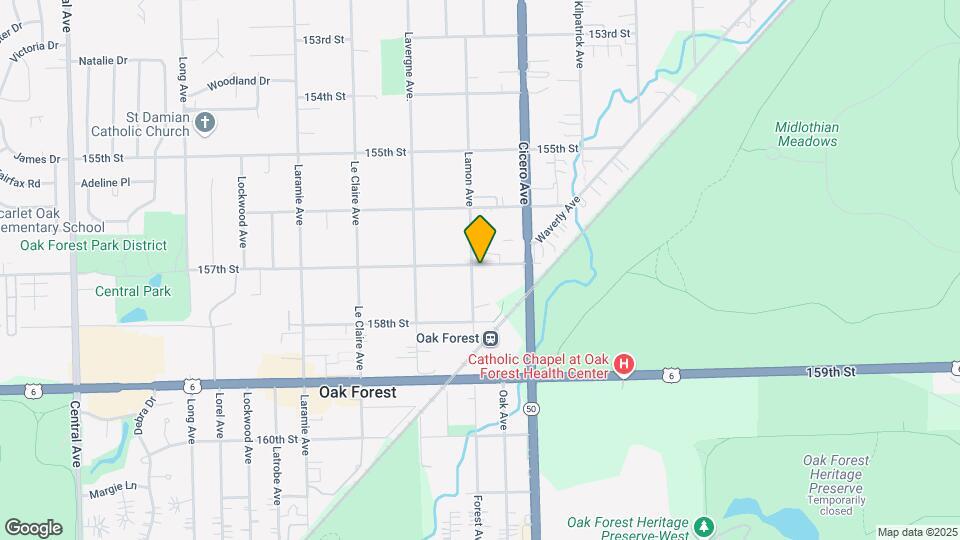 15701 Lamon Ave Map and Location Details