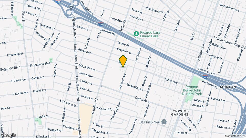 12025 Bradfield Ave Map and Location Details