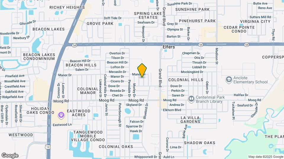 3645 Panola Dr Map and Location Details