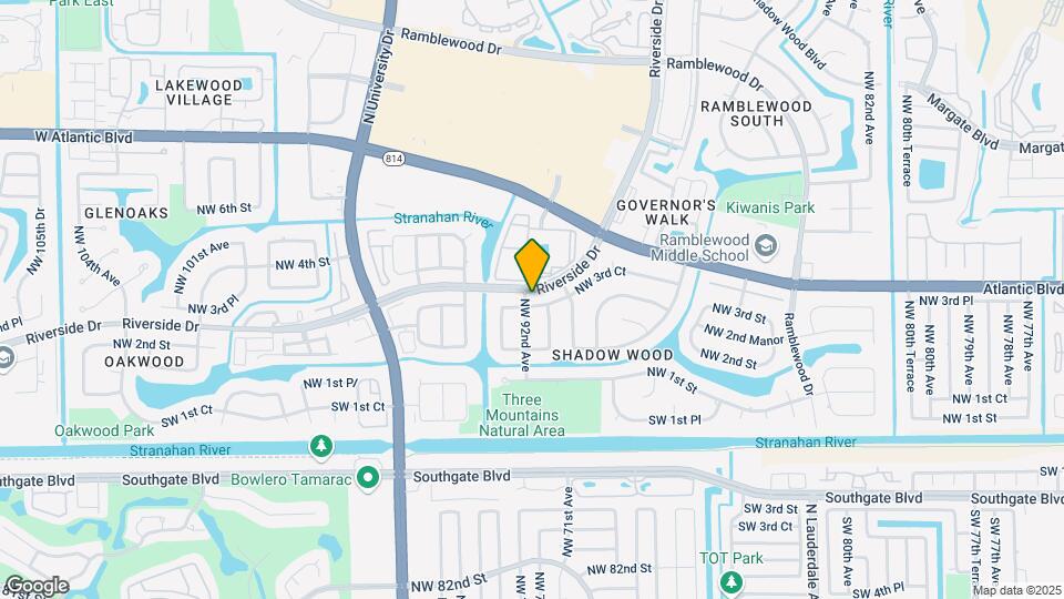 9191 NW 3rd Ct Map and Location Details