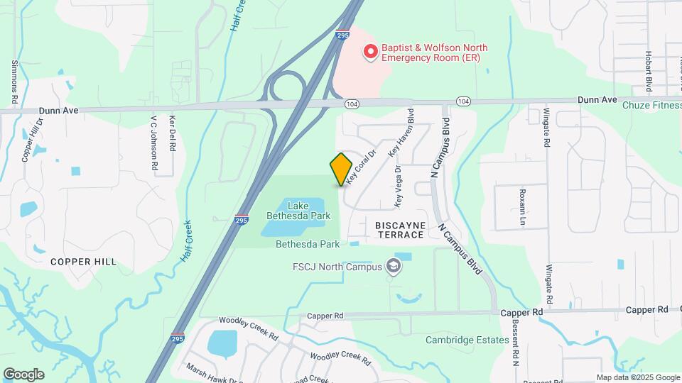 10918 Key Coral Dr Map and Location Details