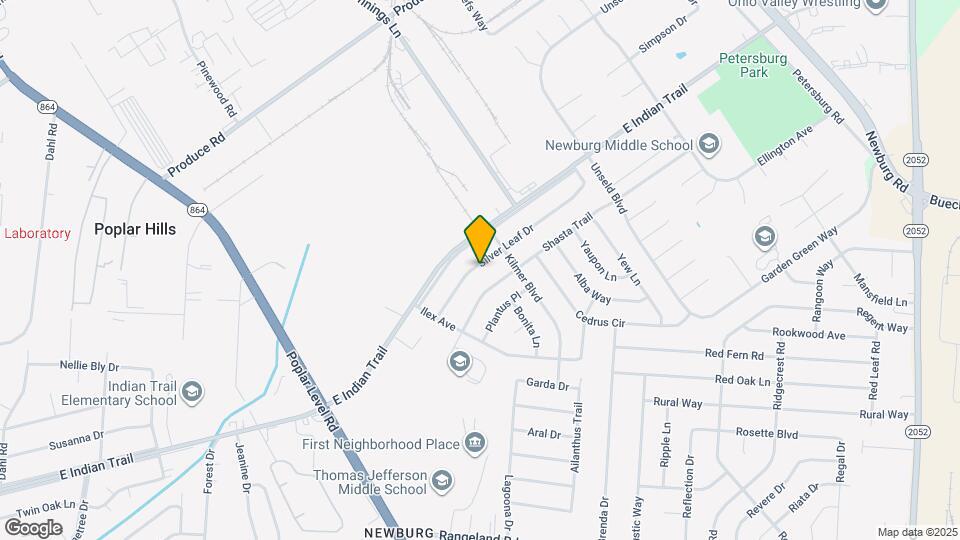 4406 Silver Leaf Dr Map and Location Details