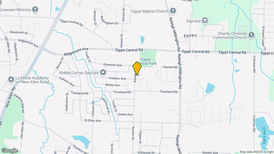 4180 Kerwin Dr Map and Location Details