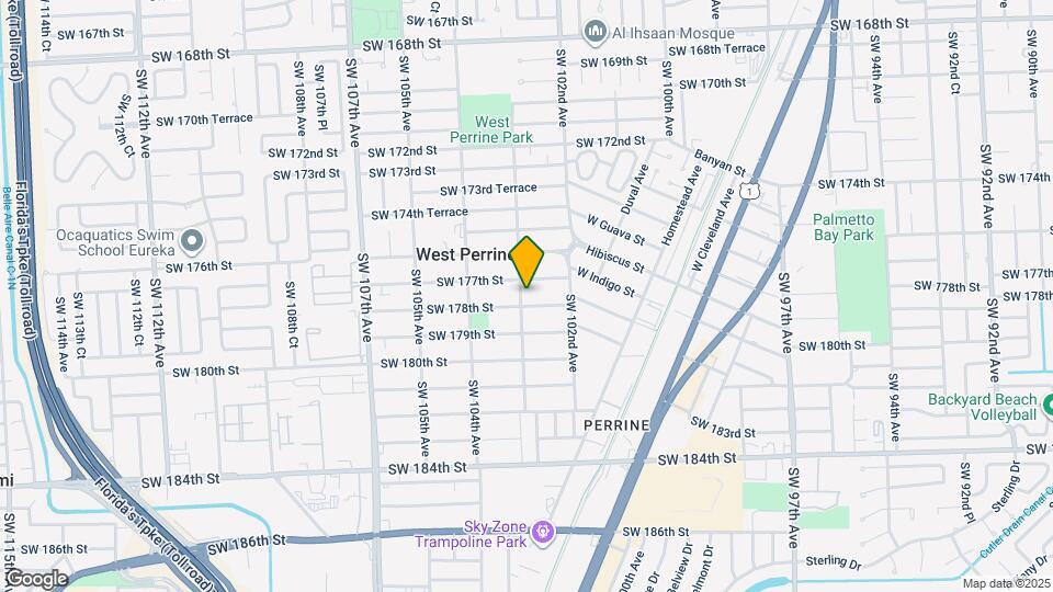 17725 SW 103rd Ave Map and Location Details