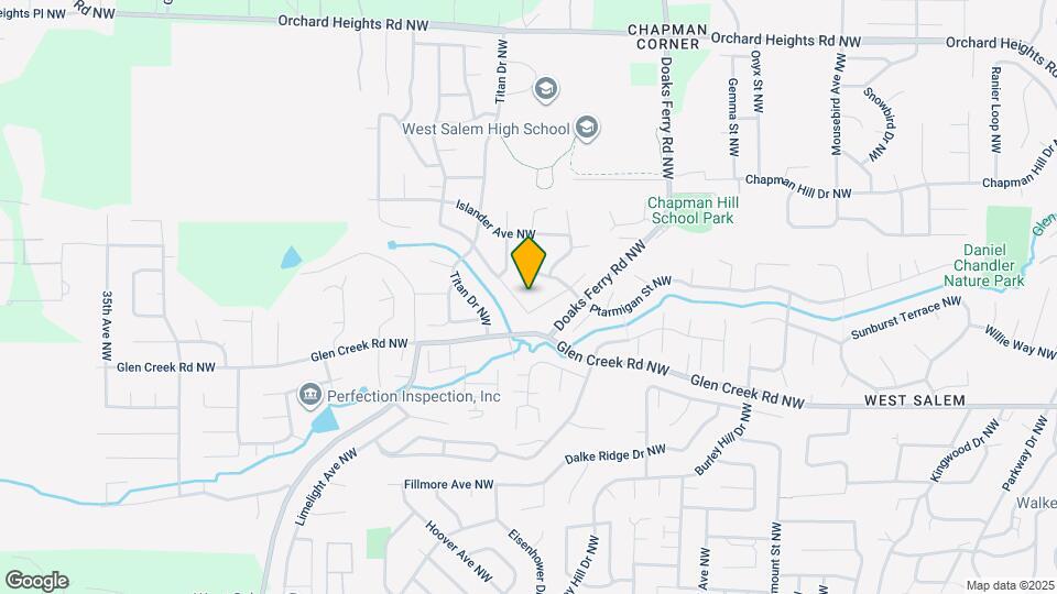 1320 West Meadows Dr NW Map and Location Details