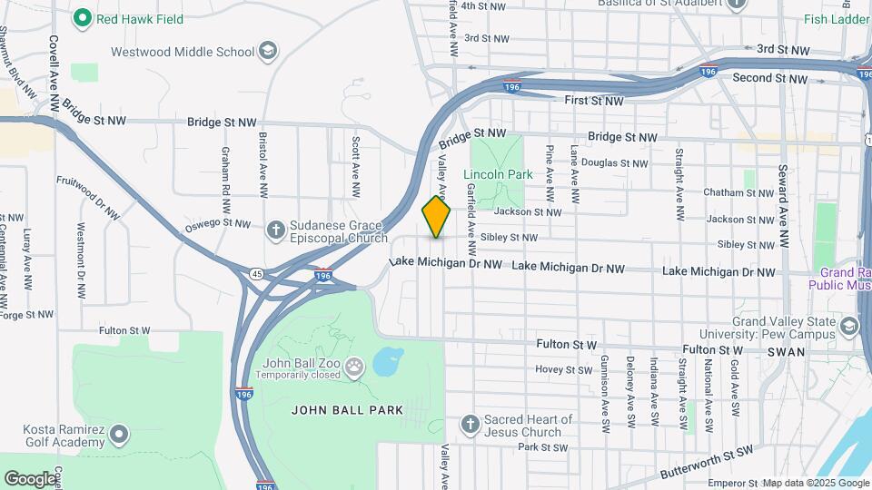 149 Valley Ave NW Map and Location Details