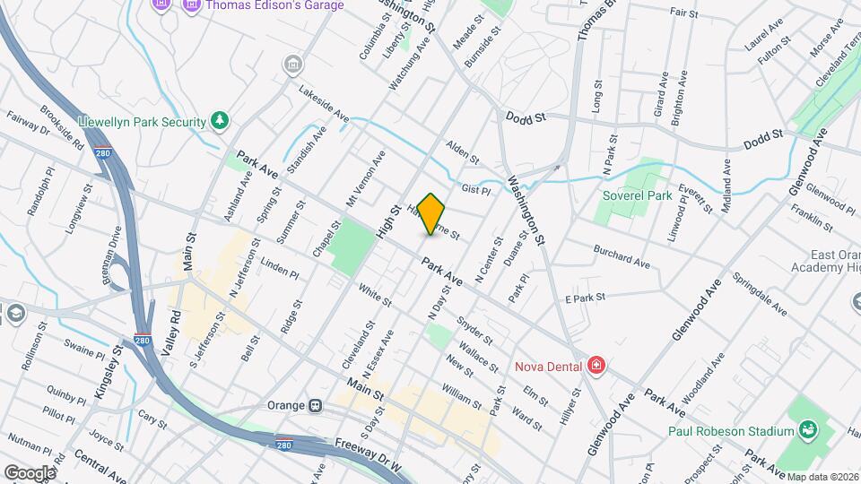 204 Cleveland St Map and Location Details