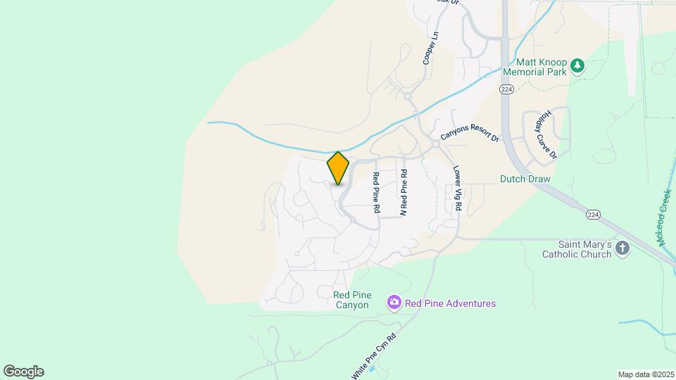 2670 Canyons Resort Dr, Unit 212 Map and Location Details