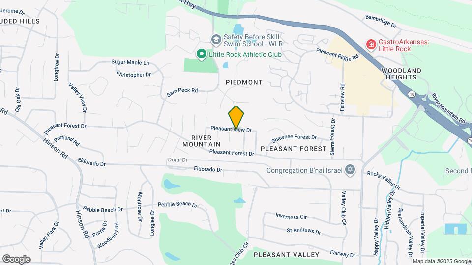 12601 Pleasant View Dr Map and Location Details