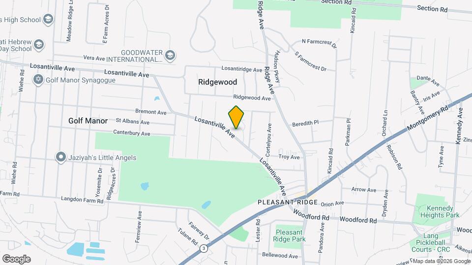 2882 Losantiville Ave Map and Location Details